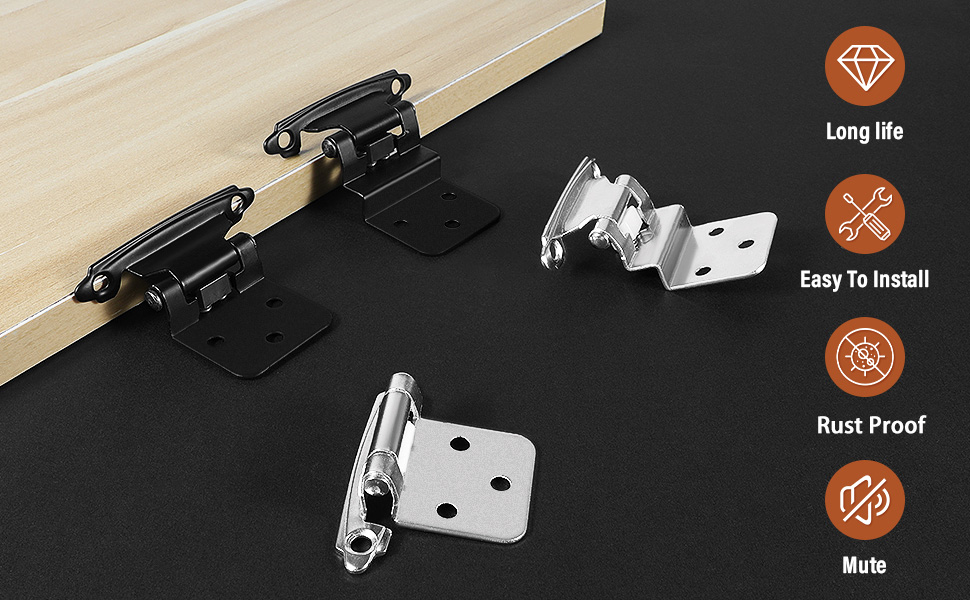 Kitchen cabinet hinges