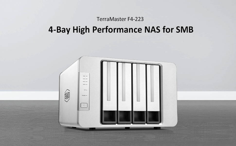 超安い】 Server TerraMaster 4Bay High 4BAY F4-223 2.5GbEx2 NAS 2