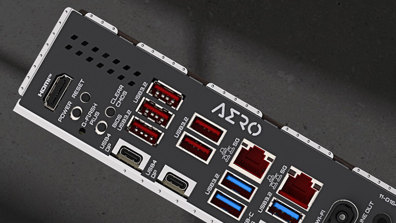 GIGABYTE X870E AERO X3D DARK WOOD AMD AM5 ATX Motherboard