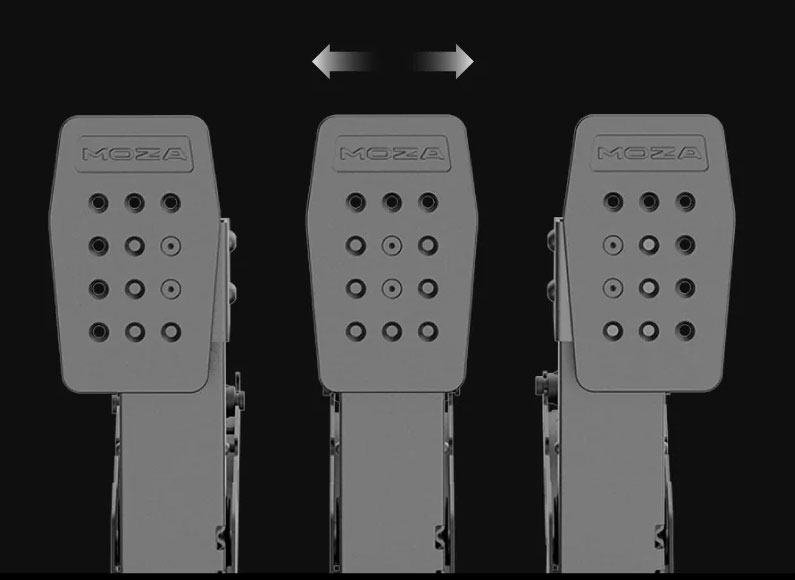 MOZA SRP2 Dual Load Cell Pedals (Throttle + Brake) – No Clutch