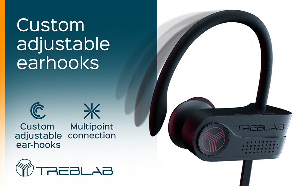  TREBLAB XR500 Bluetooth Headphones, Best Wireless