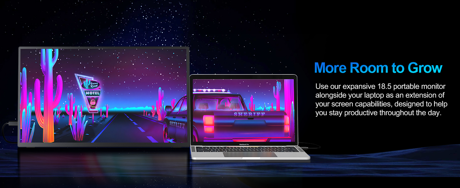 Lightweight Monitor 1080P monitor Travel Monitor HD