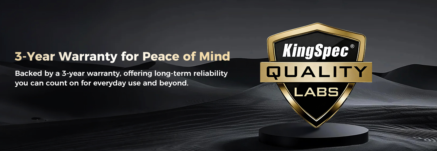 3-Year Warranty for Peace of Mind