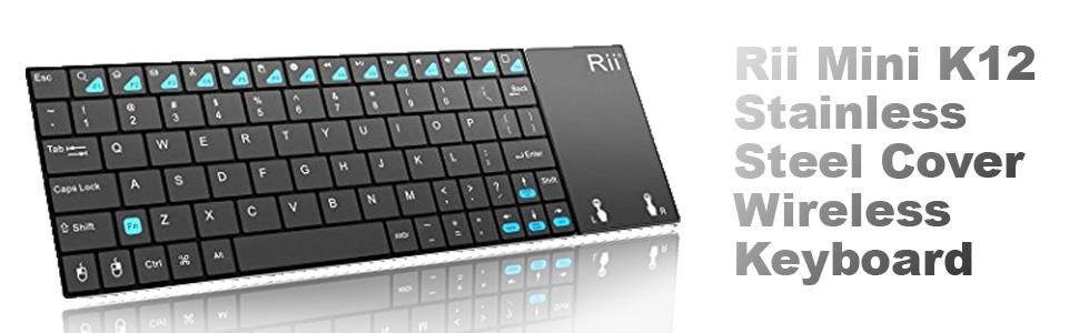 Wireless Keyboard with Touchpad Mouse