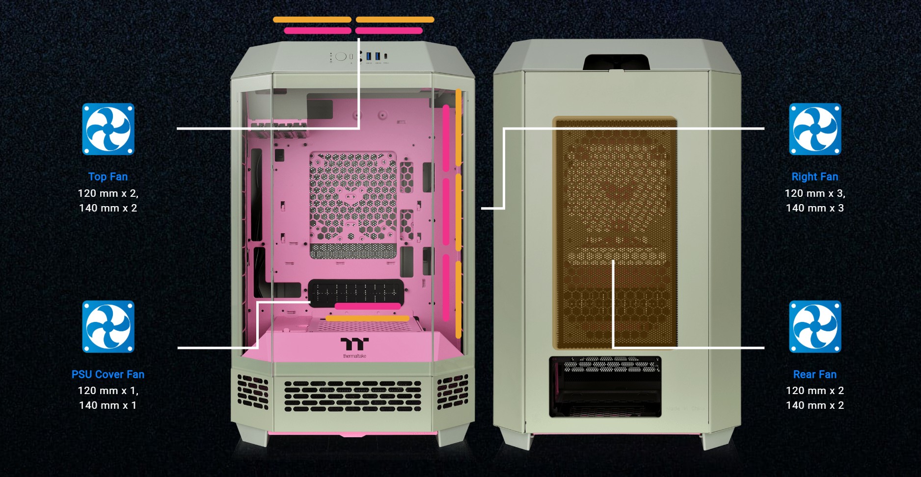 Thermaltake Tower 300 Micro-ATX Case