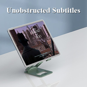 unobstructed subtitles