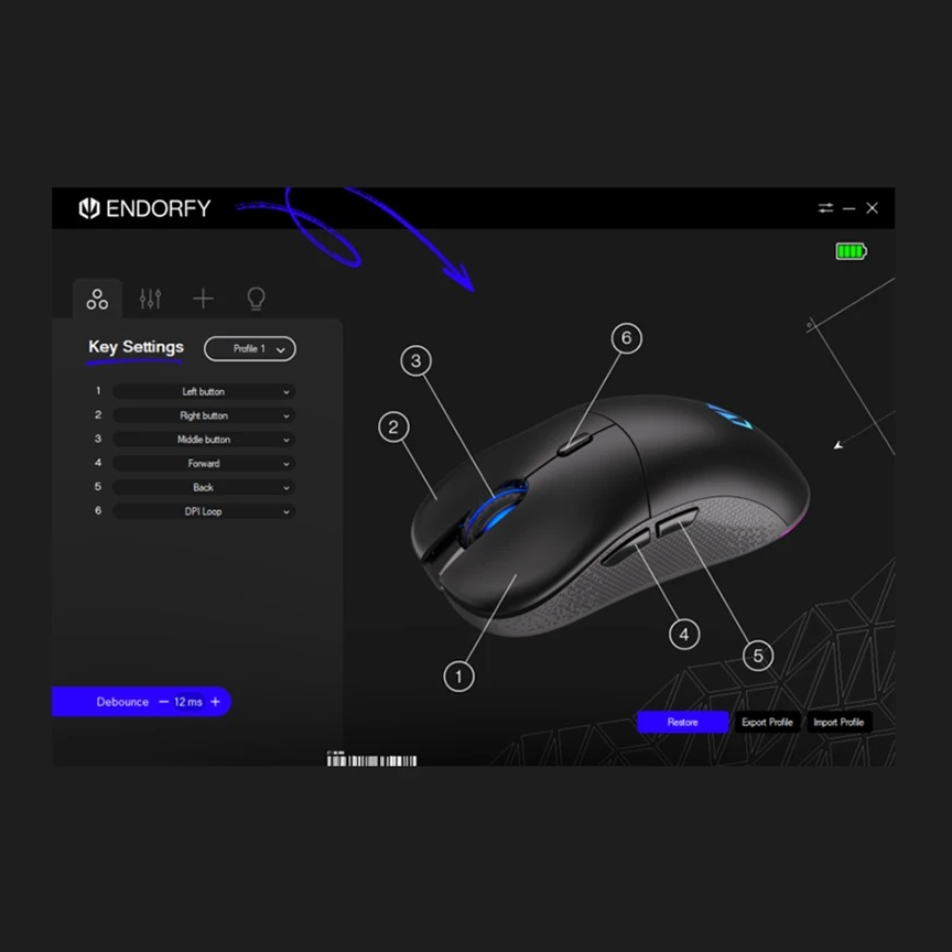 gaming mouse white