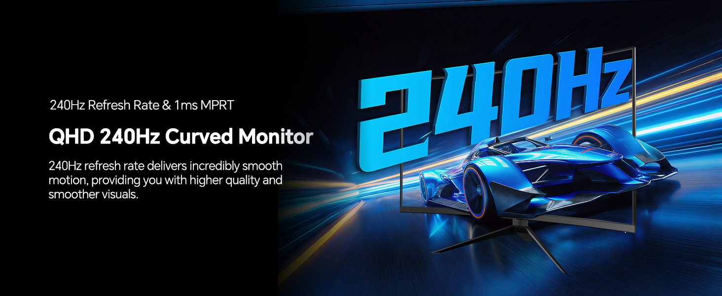 QHD 240Hz Curved Monitor