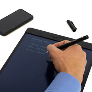 Boogie Board Blackboard with Carbon Copy smart pen and notebook