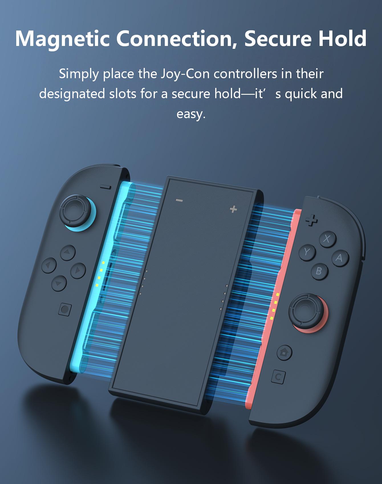 Magnetic Connection, Secure Hold