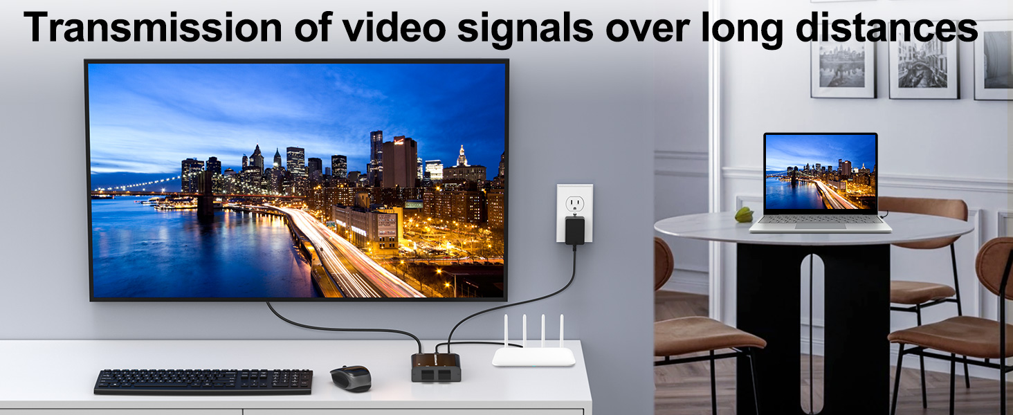 HDMI USB KVM Extender 150m/492ft