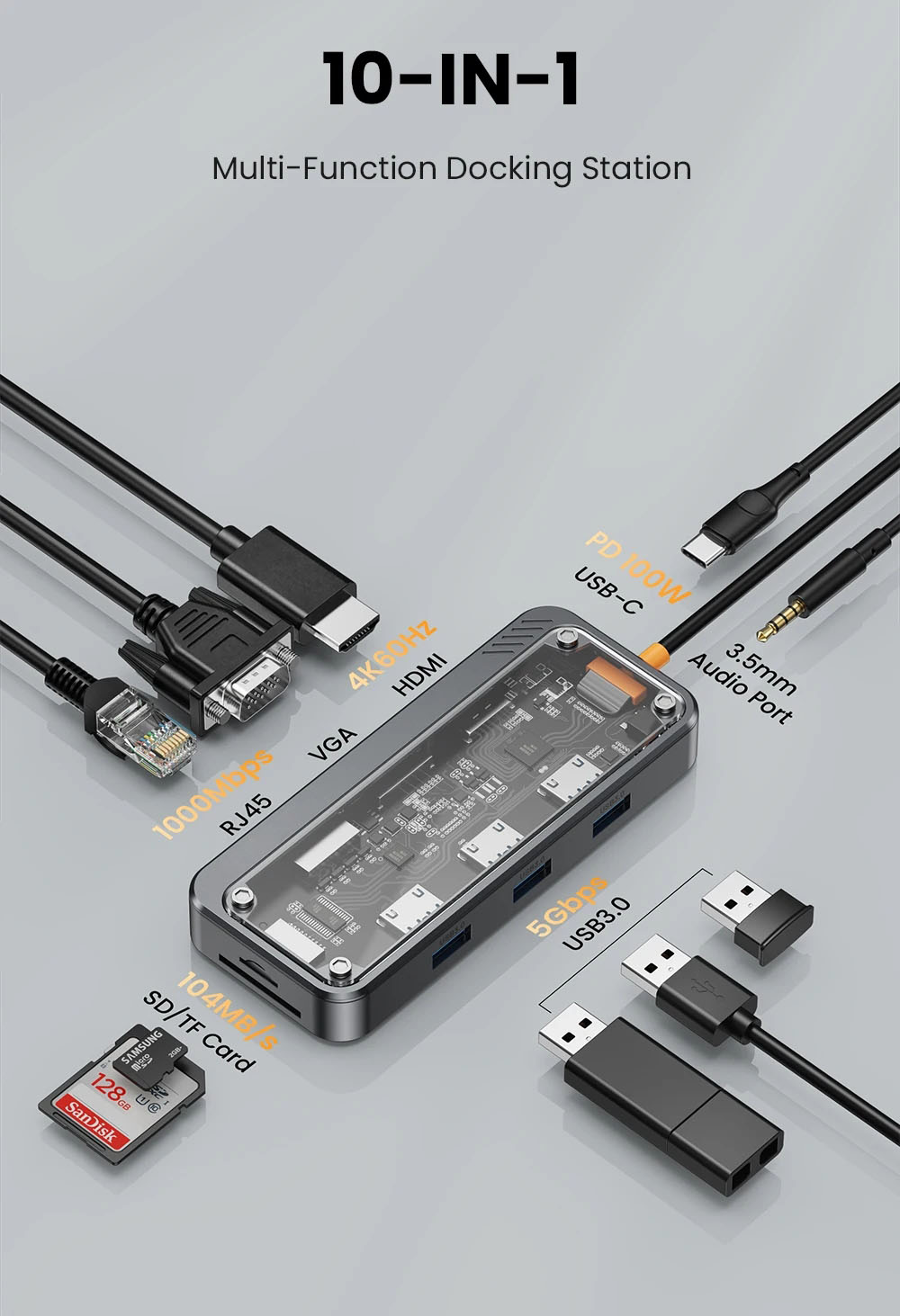 USB C Docking Station