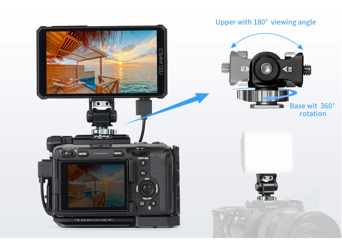 Mini Hot Shoe Mount Adapter