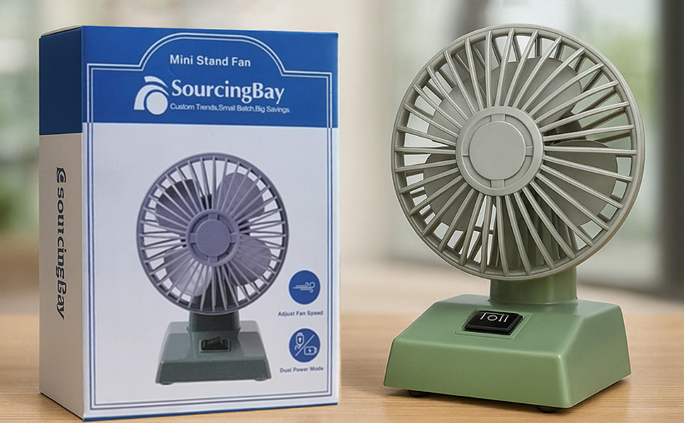 mini retro fan