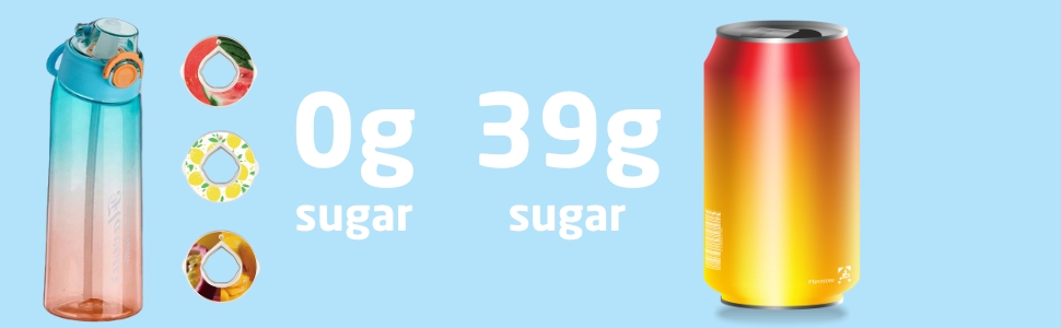 Alpha Fit Flavored Water Bottle - Air Up Compatible, 900ml/30oz Leak-Proof, BPA-Free