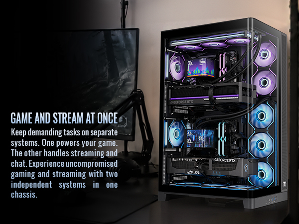 Thermaltake CAPO X Dual System Chassis