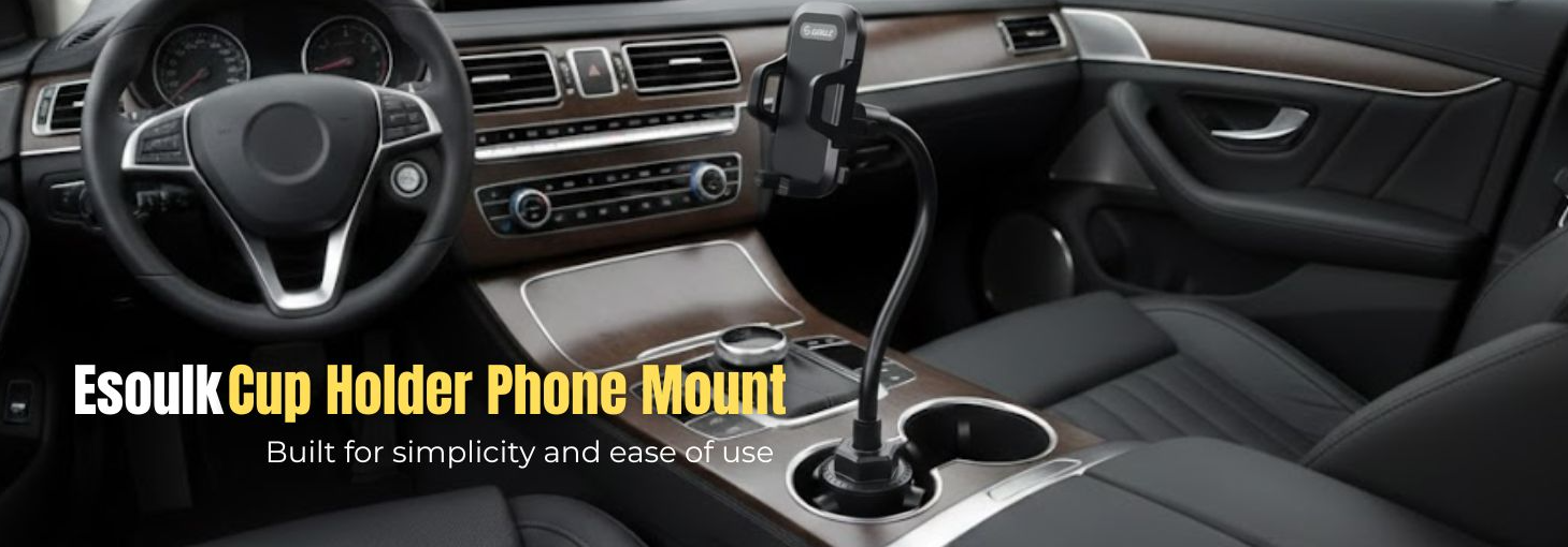 car phone mount cup holder