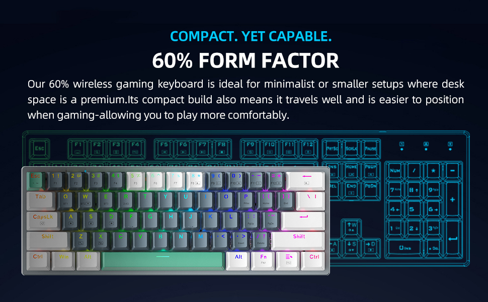 wireless mechanical keyboard