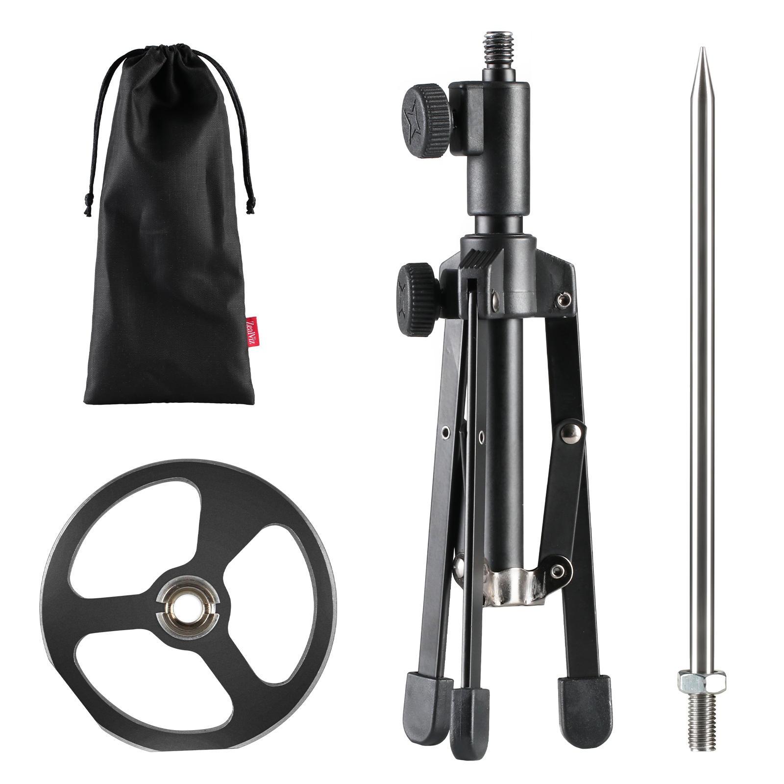 Instant Outdoor Setup, Tripod & Ground Spike