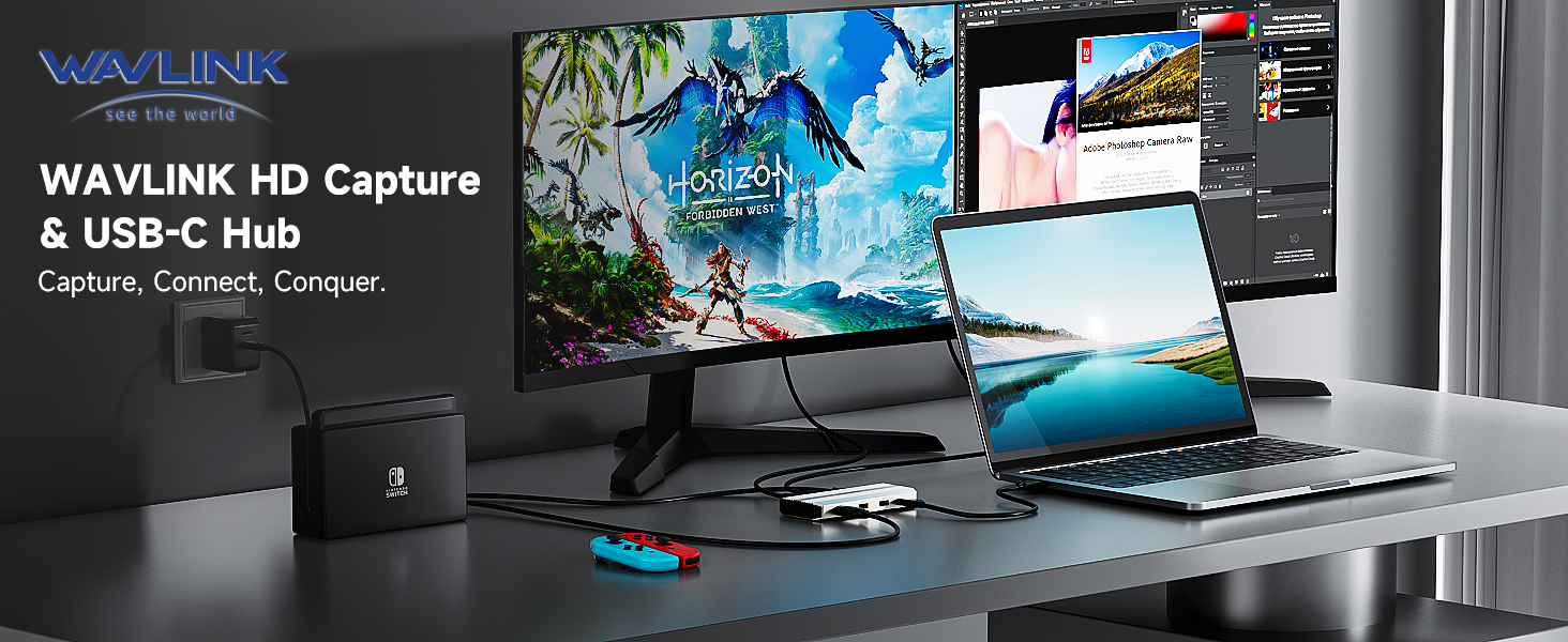 video capture card/usb c docking station