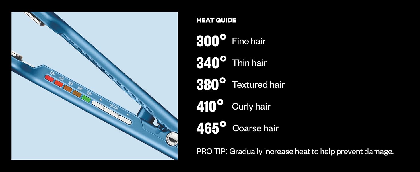 BaBylissPRO BNT4174T Nano Titanium 2-inch Digital Ultra-Thin Flat Iron