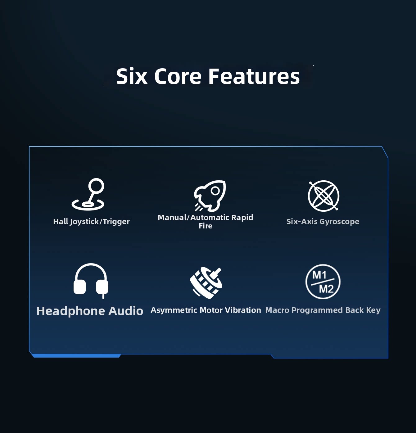 Equipped with six core