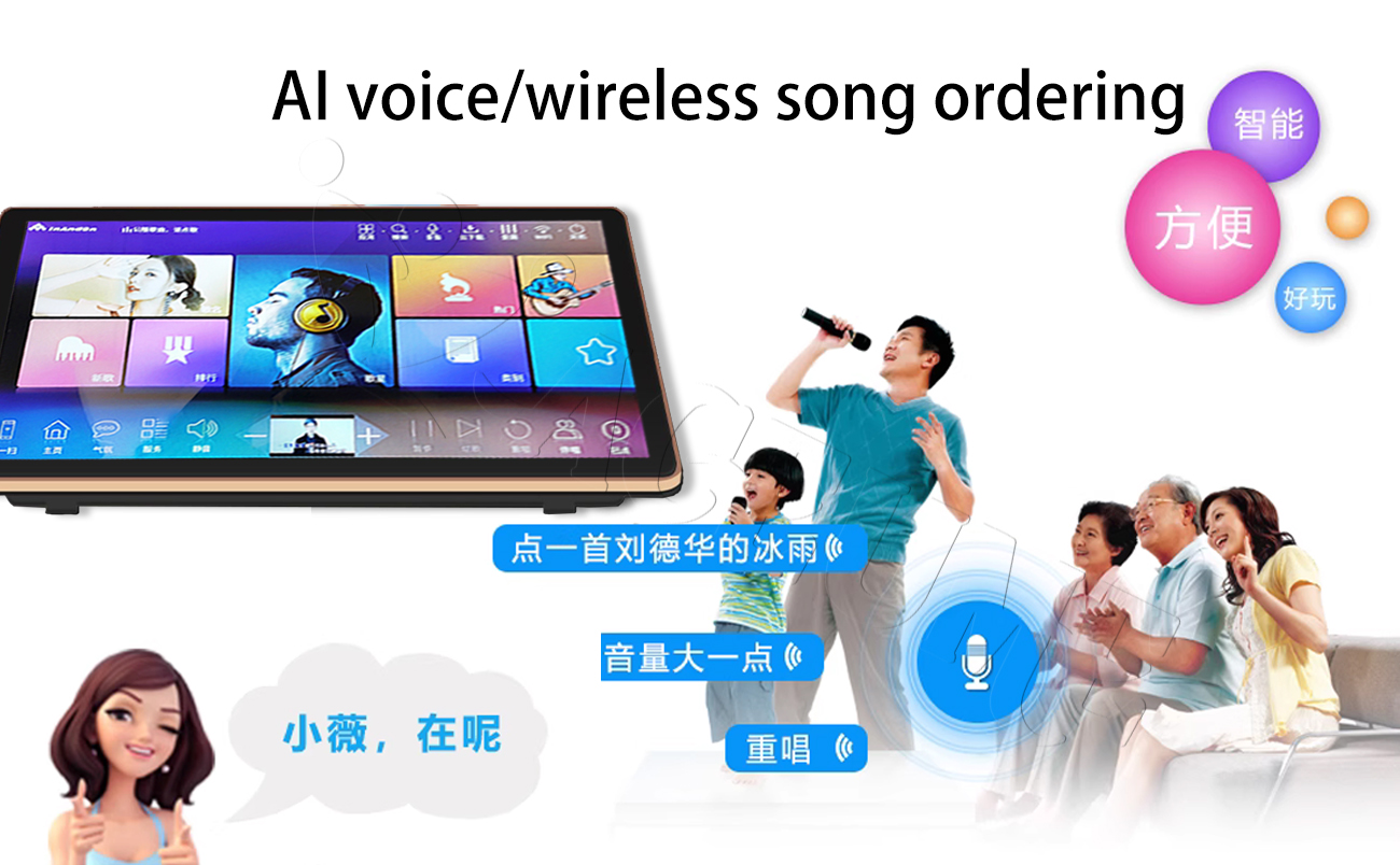 AI voice/wireless song ordering