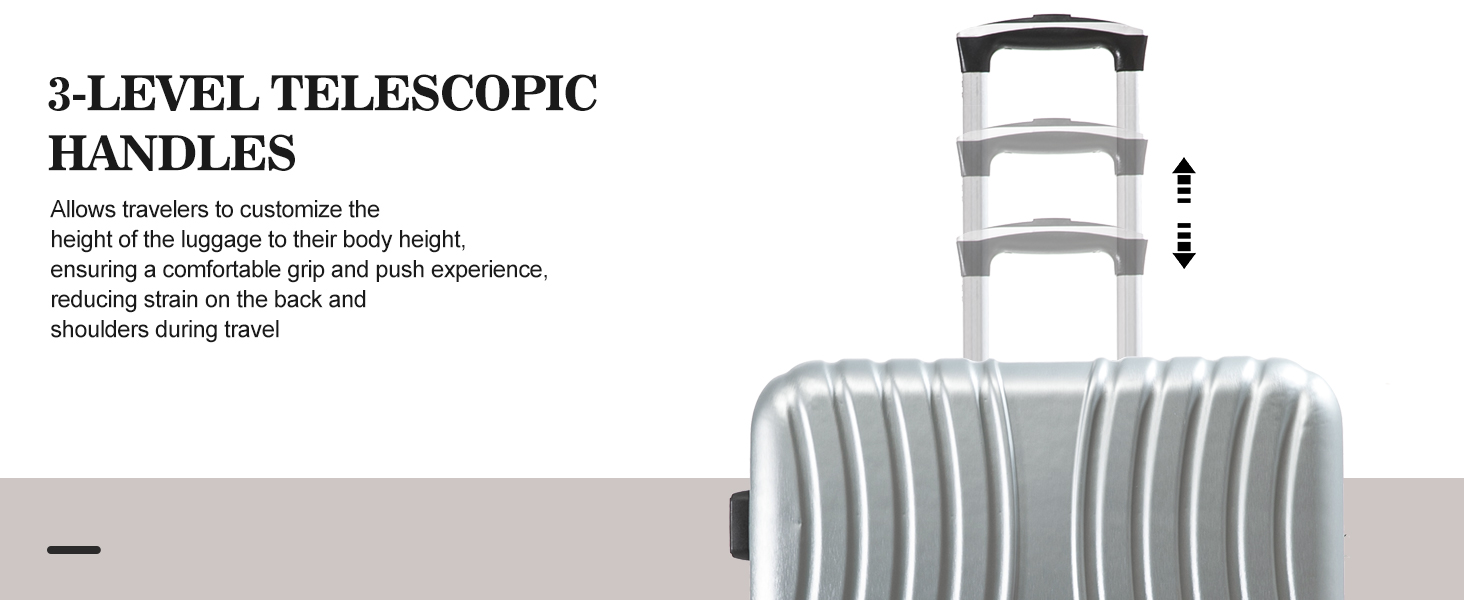 4 Piece Hardshell Luggage Set
