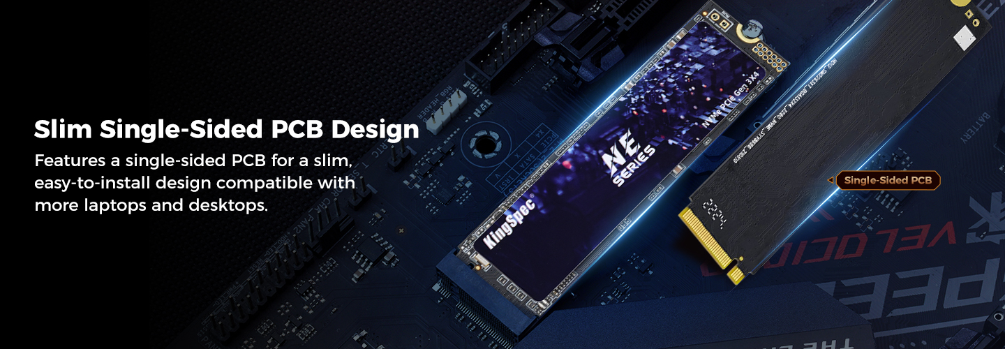 Slim Single-Sided PCB Design