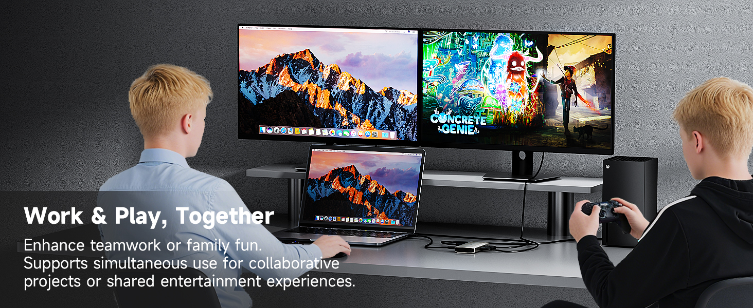 usb c docking station/video capture card