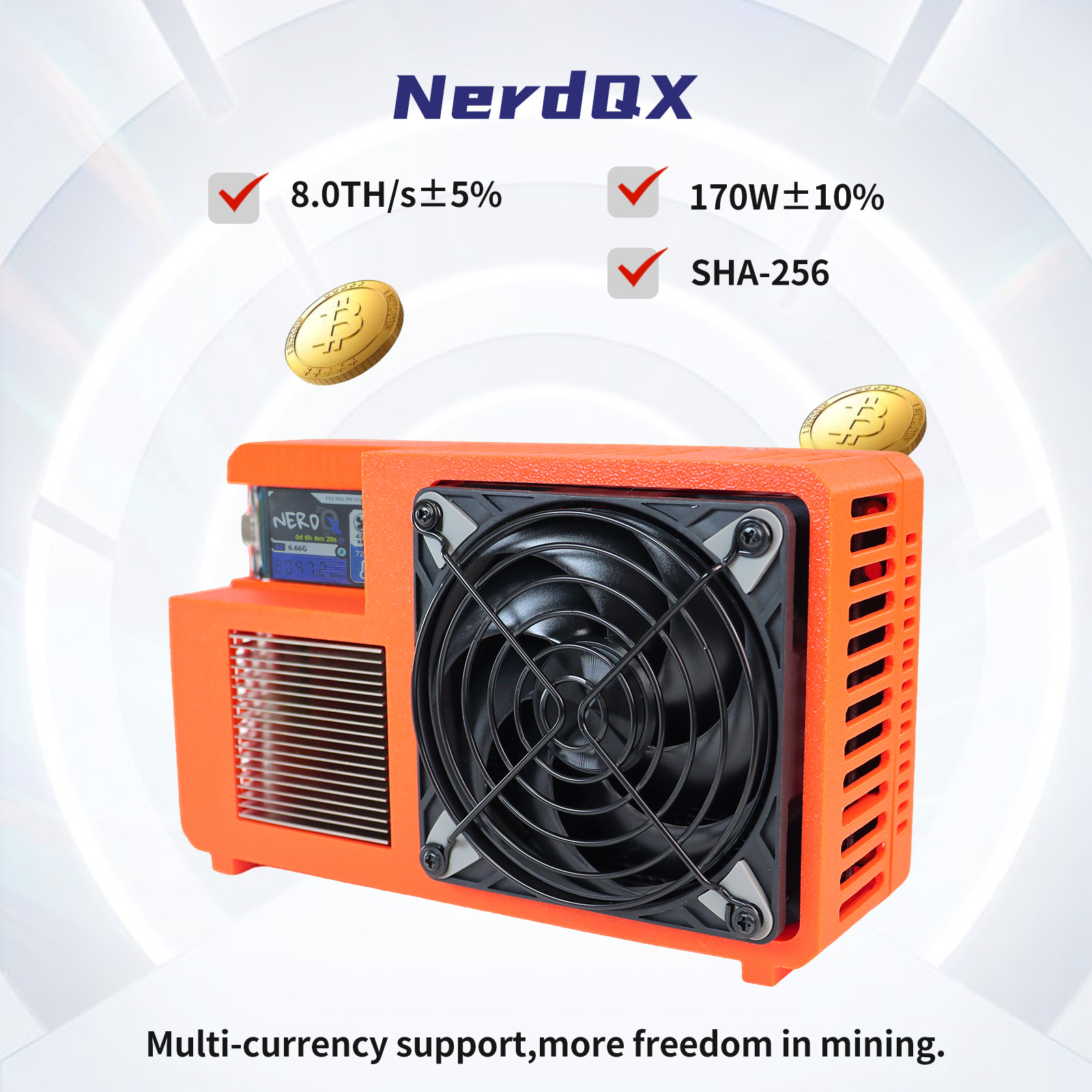 DigLucky NerdQX 8T Miner