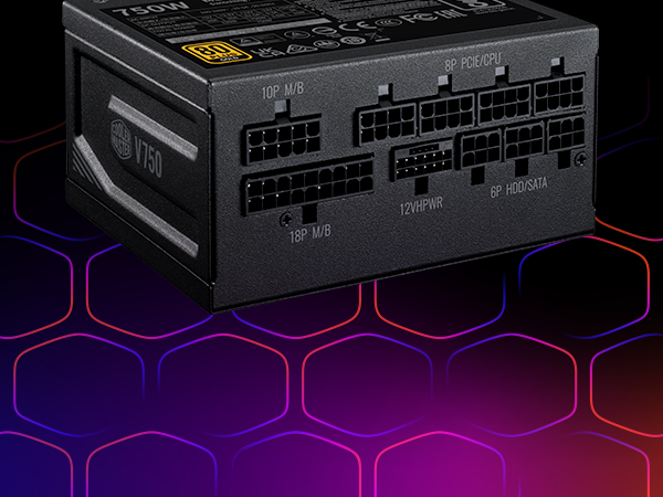 Cooler Master V750 SFX Gold 750W Fully Modular Power Supply Black