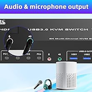 Audio and microphone output