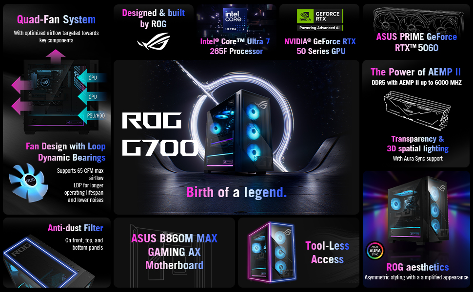 ASUS G700TF-DS764 Gaming Desktop