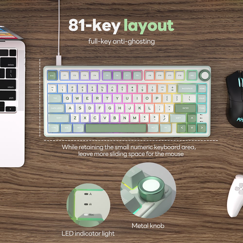 81-key layout