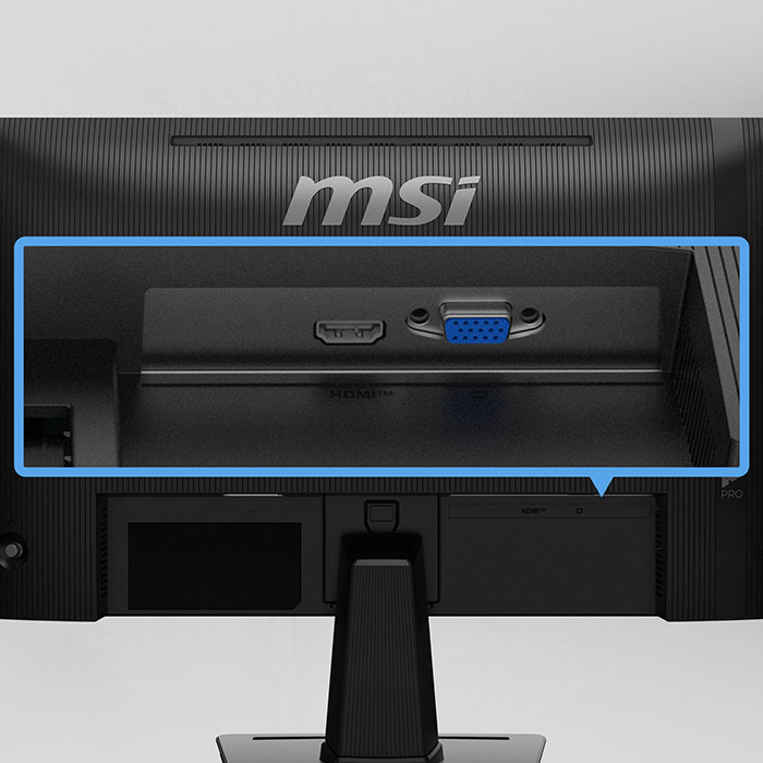 MSI PRO MP225 E12L Computer Monitor