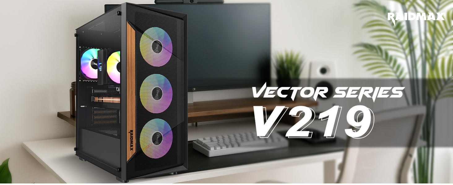v219, mesh airflow, ARGB, atx mid tower case