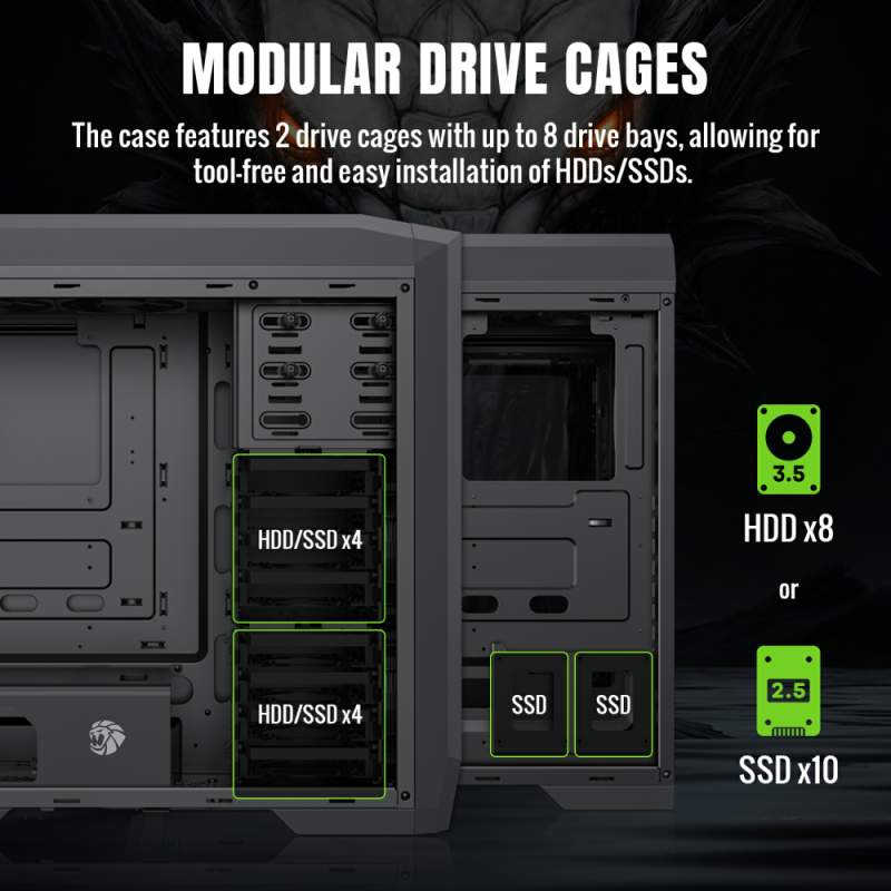 Modular Drive Cages