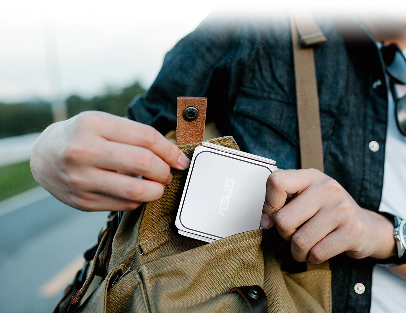 ASUS RT-BE58 Go Dual-band WiFi 7 Portable Travel Router