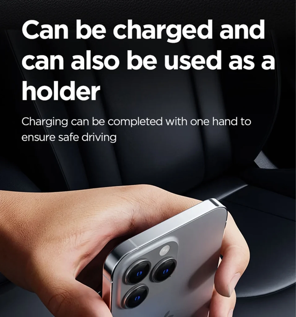PISEN TP-C70 Qi2 magnetic wireless car charger mount