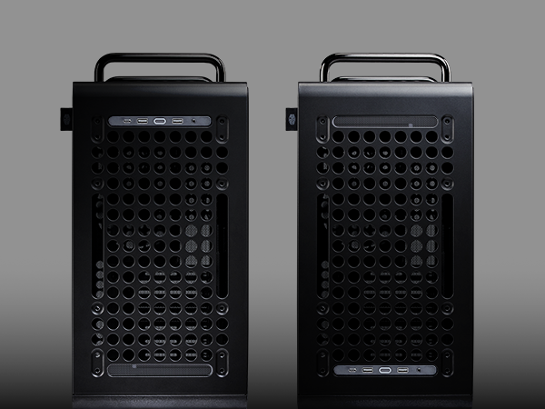 Cooler Master QUBE 540 Stardust Iron ATX Mid-Tower PC Case 