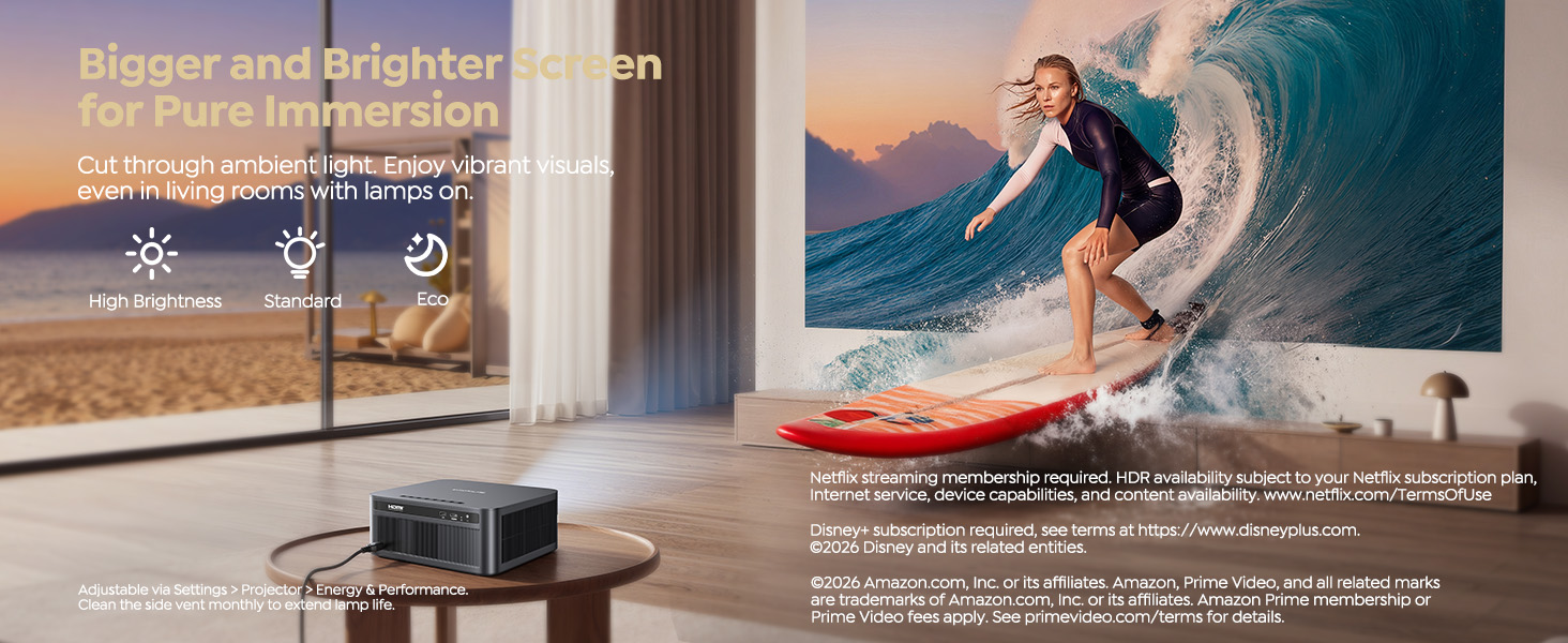 WiMiUS G2 Official Google TV 14.0 Projector