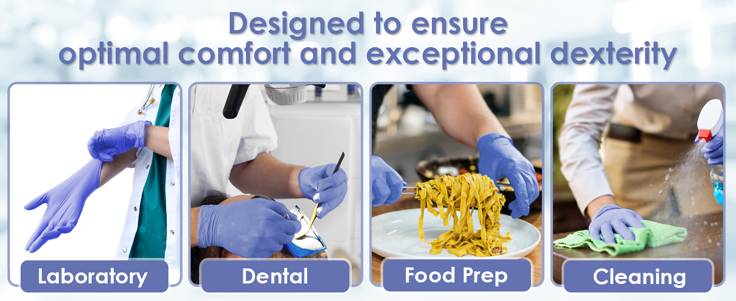 innovative haus medical grade exam gloves nitrile gloves