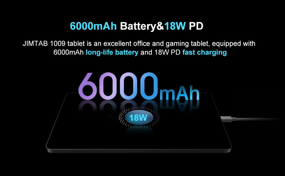 fast charger 18w Android tablet pc