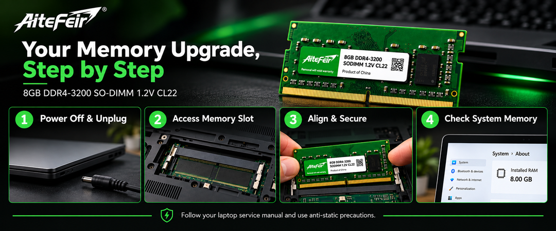 DDR4 3200MHz 8GB Laptop RAM