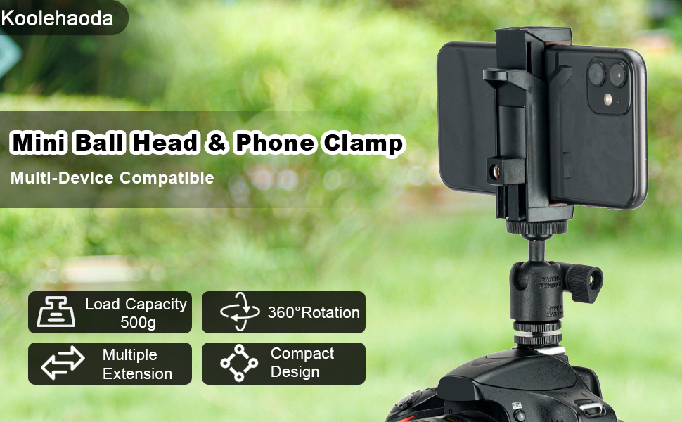 Cell Phone Tripod Mount Adapter