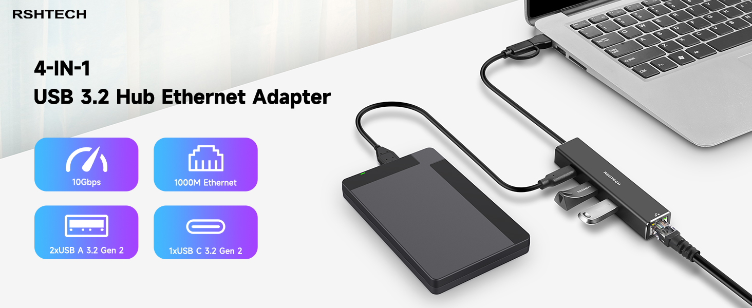 USB C hub 3.2