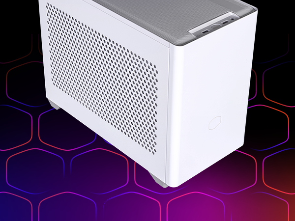Cooler Master NR200 White SFF Small Form Factor Mini-ITX Case 