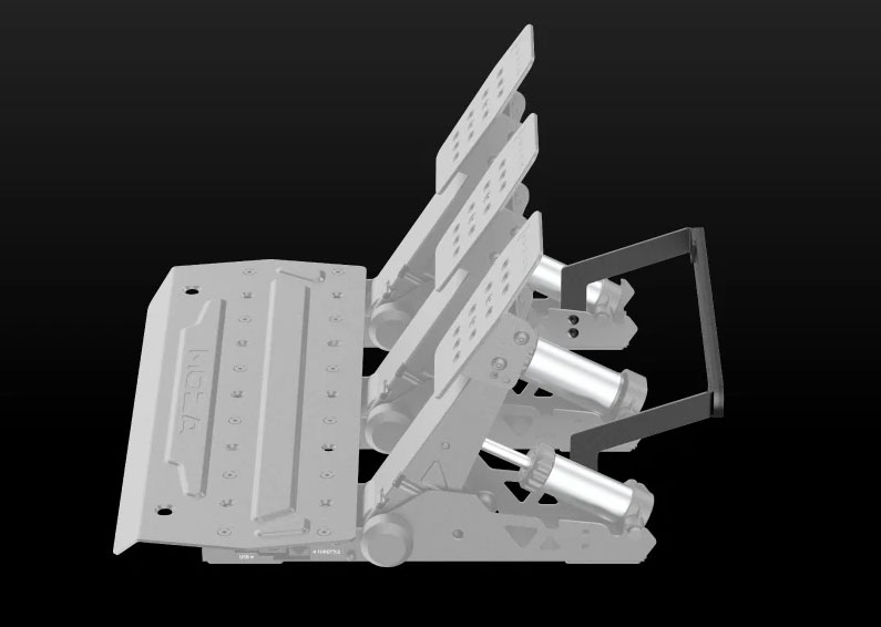 MOZA SRP2 Dual Load Cell Pedals (Throttle + Brake) – No Clutch