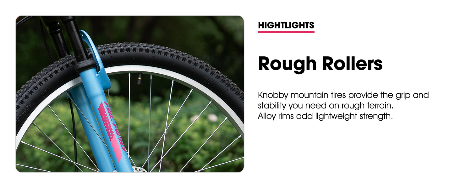 mountain bike MTB bicycle women men adult 18 speed suspension fork